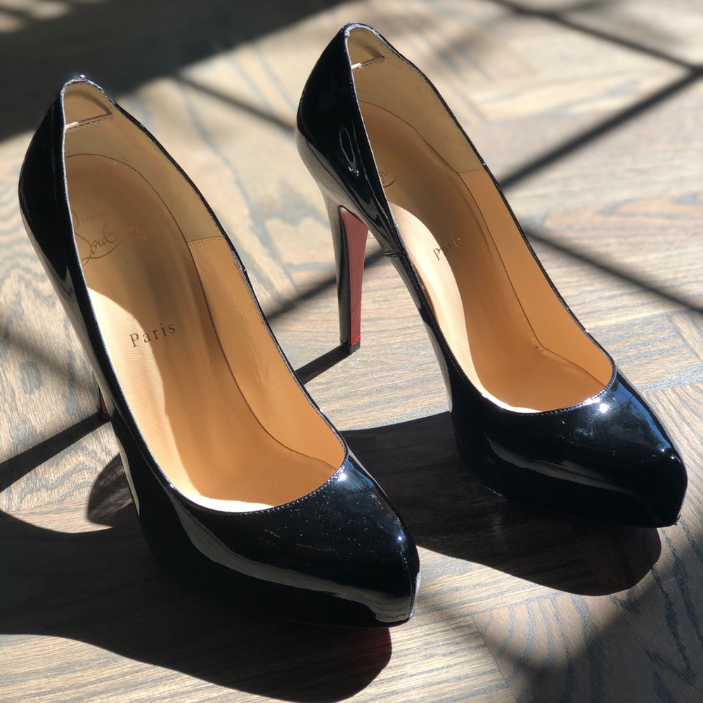Christian Louboutin’s. Size 39